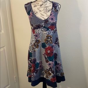 Sale 💕 Almost new! Anthropologie Maeve Navy Dress